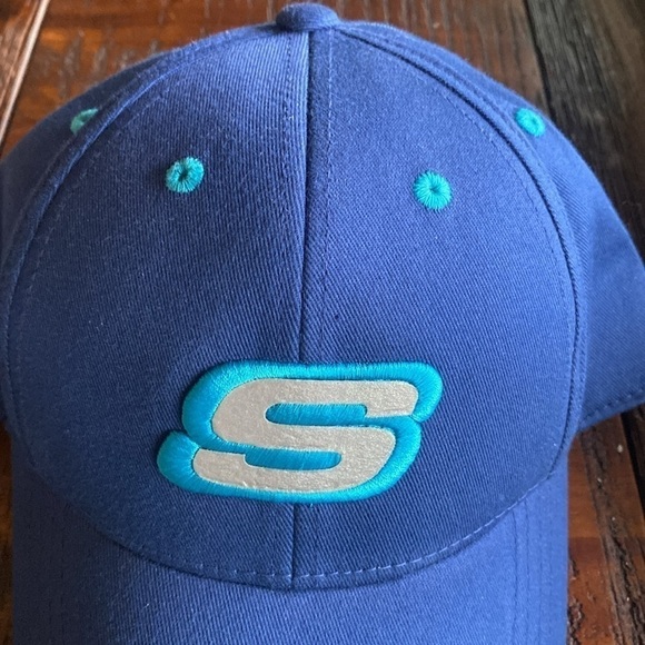 Skechers Sport Hat Cap blue unisex new - Picture 2 of 6